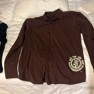 Element button down long sleeve XL vintage